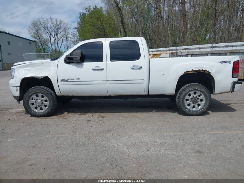 2013 GMC Sierra 2500Hd Denali VIN: 1GT125E81DF143598 Lot: 42149062