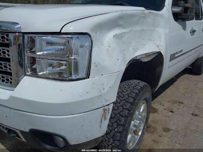 2013 GMC Sierra 2500Hd Denali VIN: 1GT125E81DF143598 Lot: 42149062