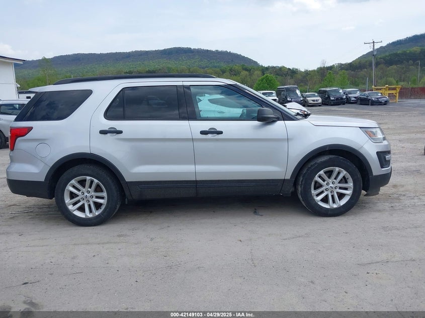 2016 FORD EXPLORER VIN: 1FM5K7B86GGB86314