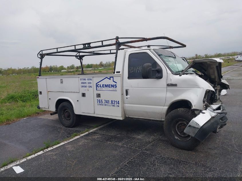 2008 Ford E-350 Cutaway VIN: 1FDSE35L48DA09007 Lot: 42149145