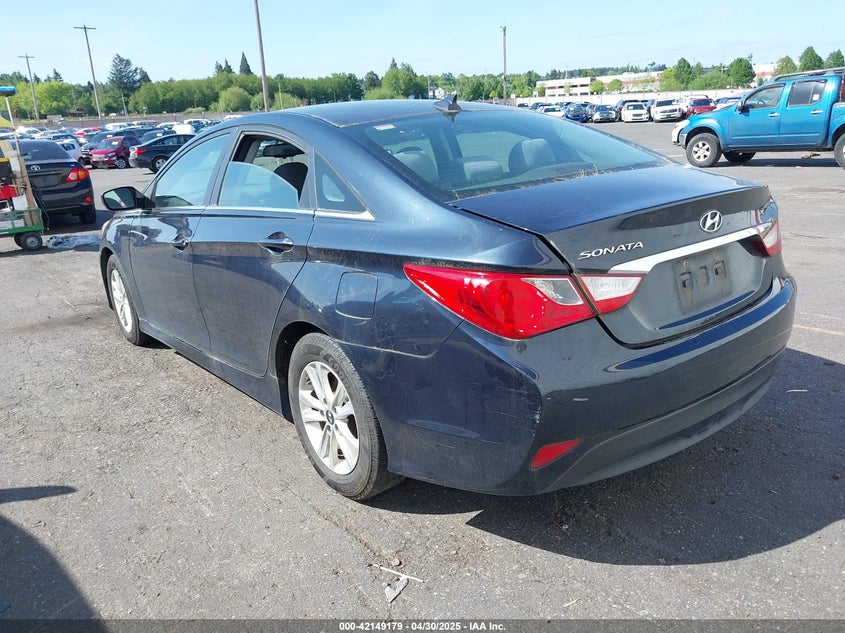 2014 HYUNDAI SONATA VIN: 5NPEB4AC0EH918633