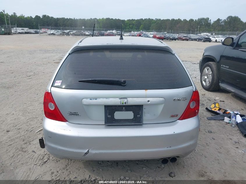 2002 Honda Civic Si VIN: SHHEP33572U309381 Lot: 42149233