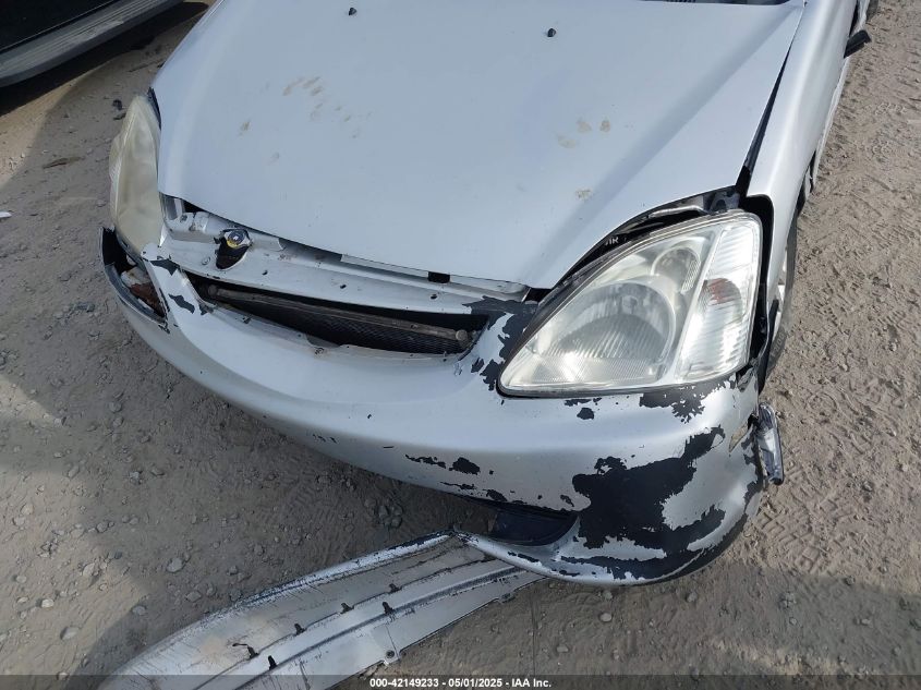 2002 Honda Civic Si VIN: SHHEP33572U309381 Lot: 42149233