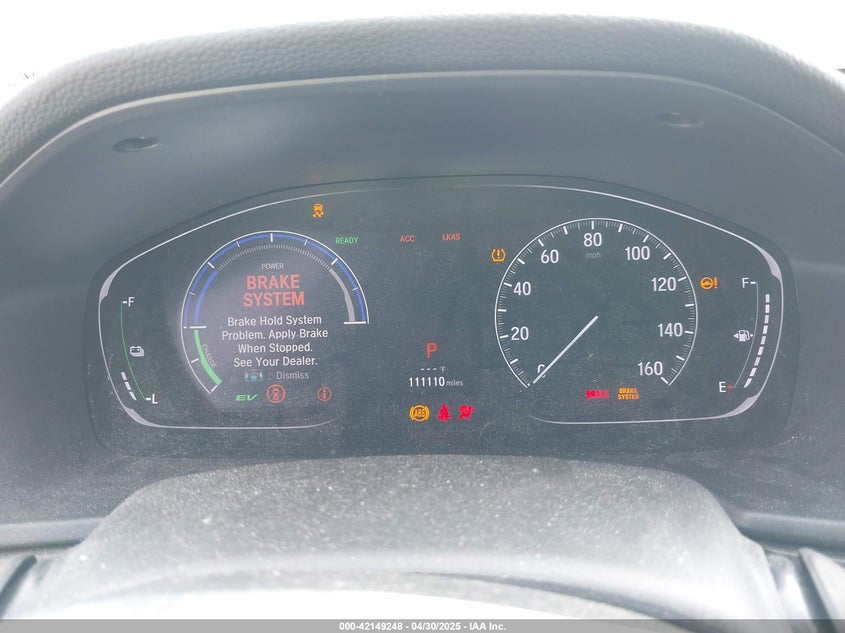 VIN 1HGCV3F95JA004872 2018 HONDA ACCORD HYBRID TOURING