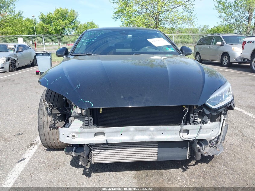 2018 AUDI A5 2.0T PREMIUM - WAUFNCF54JA013150