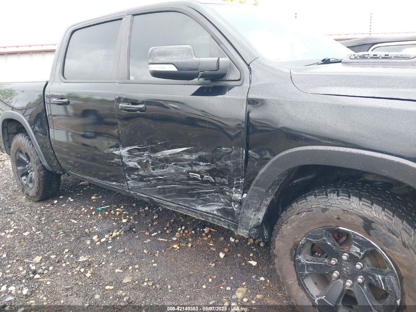 2020 Ram 1500 Rebel 4X4 5'7 Box VIN: 1C6SRFLTXLN299096 Lot: 42149383