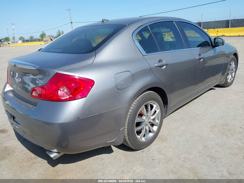 2008 INFINITI G35X VIN: JNKBV61F78M278770