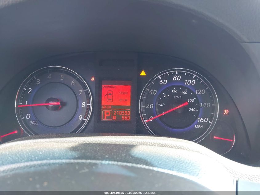 2008 Infiniti G35X VIN: JNKBV61F78M278770 Lot: 42149695