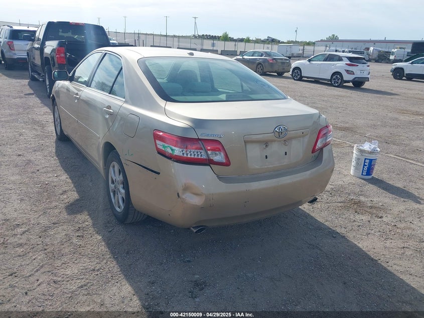 2011 TOYOTA CAMRY VIN: 4T1BK3EK8BU613439