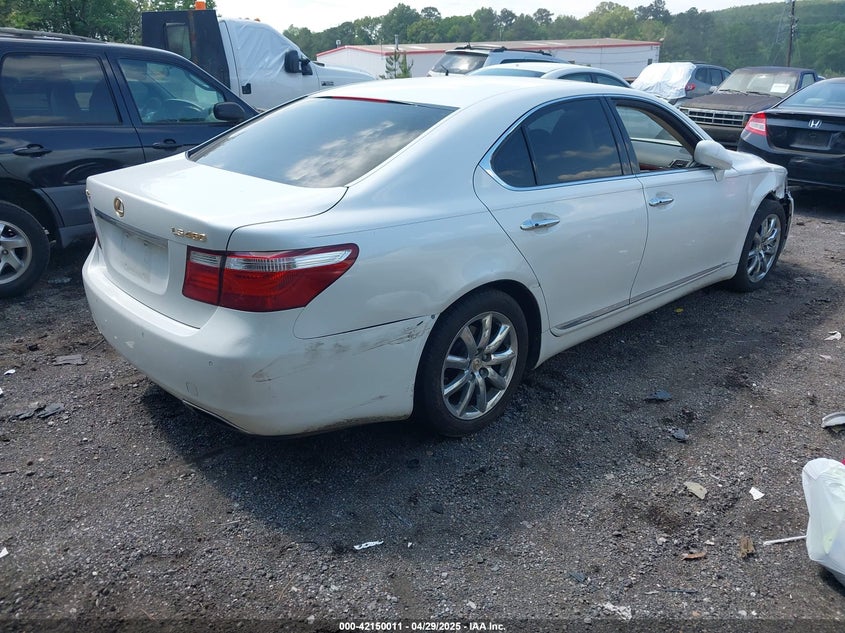 2007 LEXUS LS VIN: JTHBL46F675004925