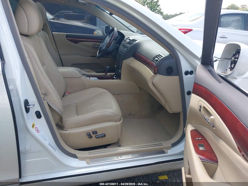 2007 LEXUS LS VIN: JTHBL46F675004925