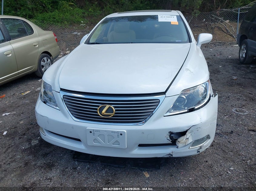 2007 LEXUS LS VIN: JTHBL46F675004925