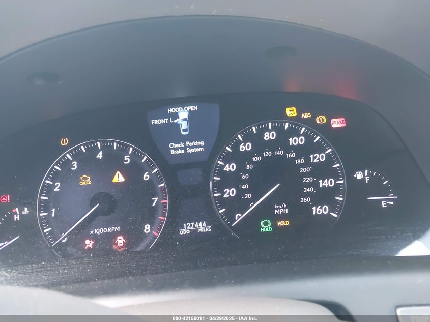 2007 LEXUS LS VIN: JTHBL46F675004925