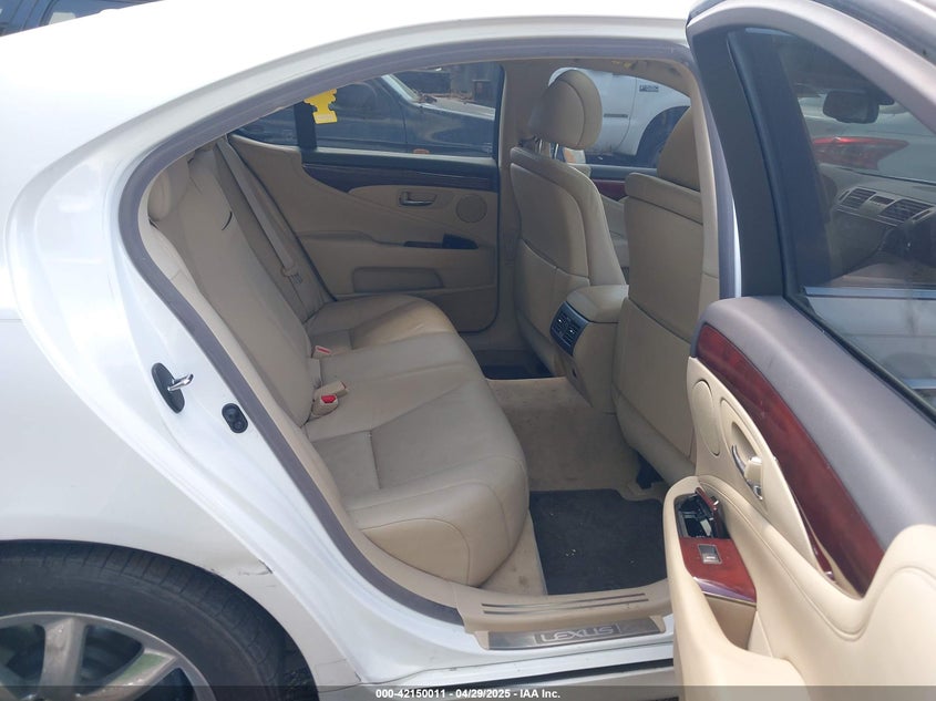 2007 LEXUS LS VIN: JTHBL46F675004925