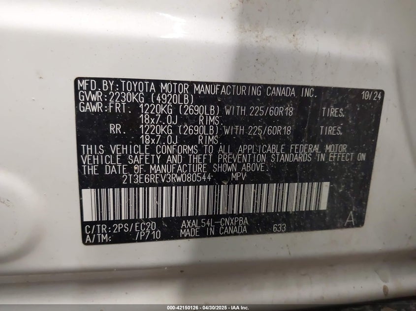 2024 TOYOTA RAV4 HYBRID XSE - 2T3E6RFV3RW080544