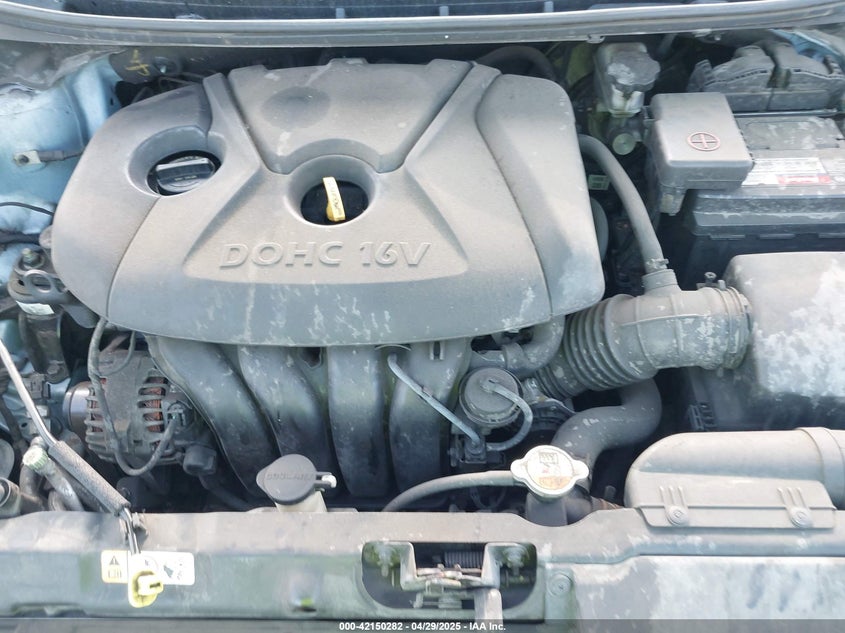 2012 HYUNDAI ELANTRA VIN: KMHDH4AE4CU448035