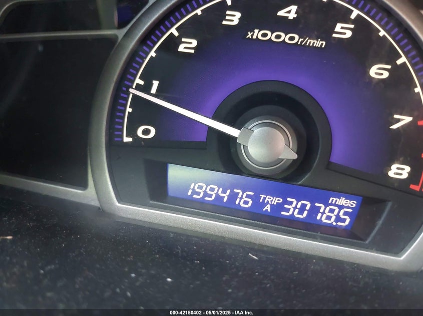 2009 HONDA CIVIC VIN: 2HGFA16589H305692