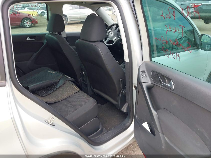 2013 Volkswagen Tiguan S VIN: WVGBV7AX8DW508357 Lot: 42150937