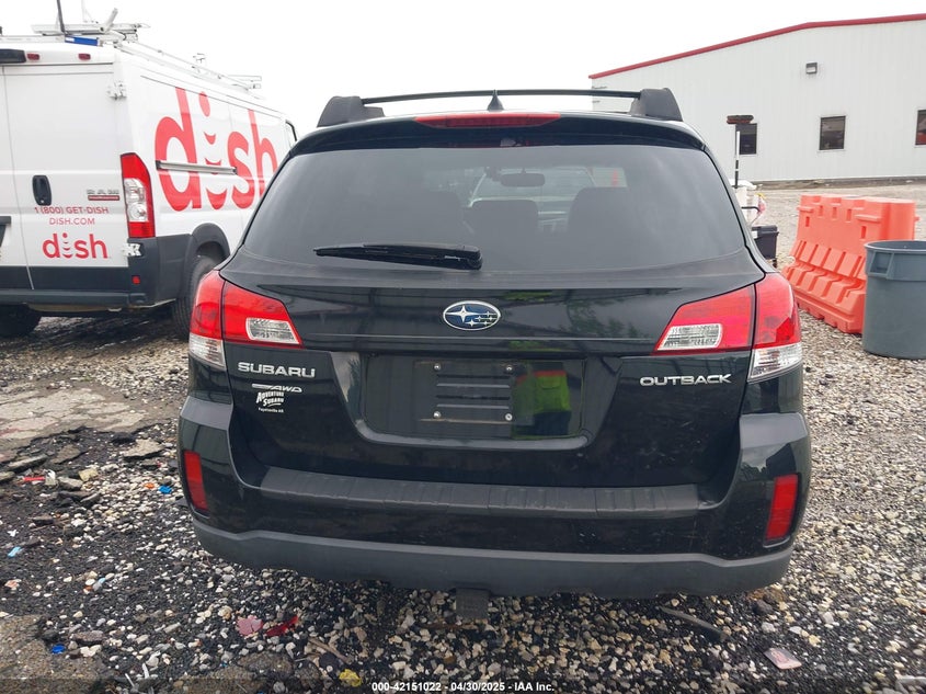 2013 SUBARU OUTBACK VIN: 4S4BRCKC1D3212347