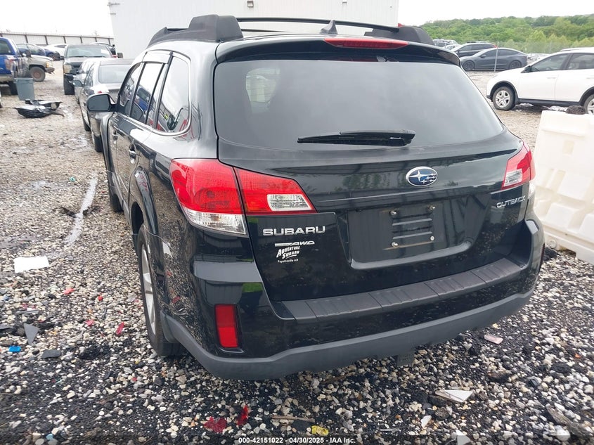 2013 SUBARU OUTBACK VIN: 4S4BRCKC1D3212347