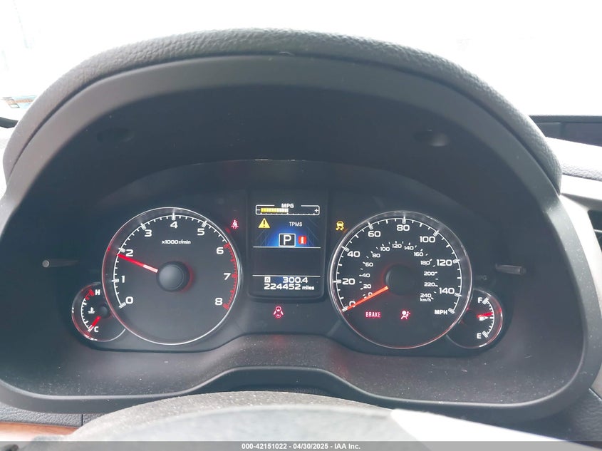2013 SUBARU OUTBACK VIN: 4S4BRCKC1D3212347