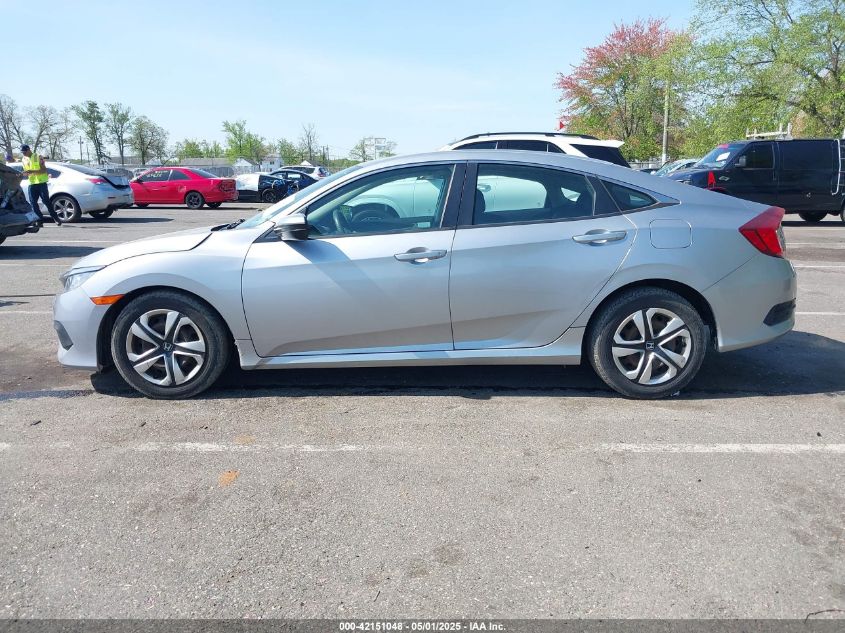 2016 Honda Civic Lx VIN: 19XFC2F58GE216602 Lot: 42151048