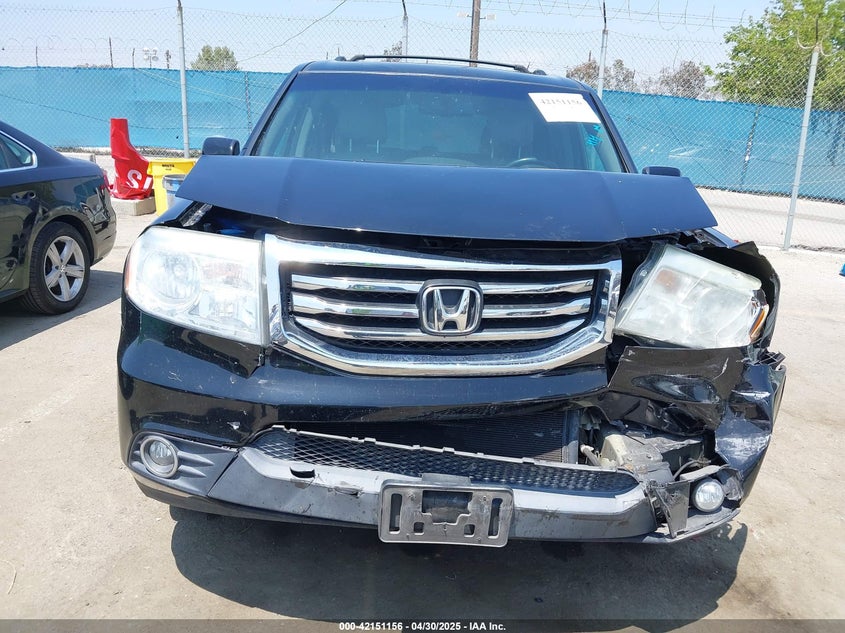 2015 HONDA PILOT VIN: 5FNYF3H5XFB014436