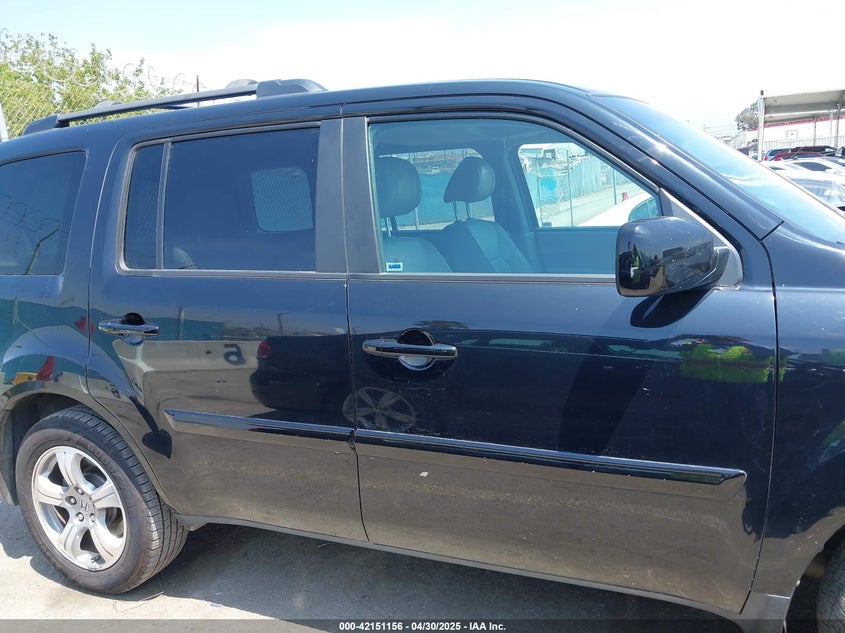 2015 HONDA PILOT VIN: 5FNYF3H5XFB014436