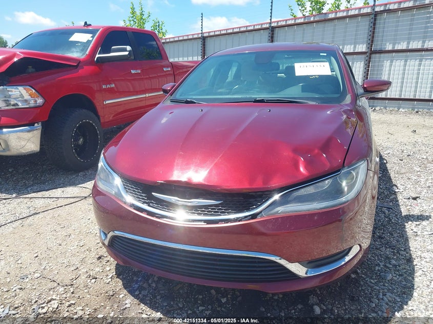 2016 CHRYSLER 200 LIMITED - 1C3CCCAB0GN143716