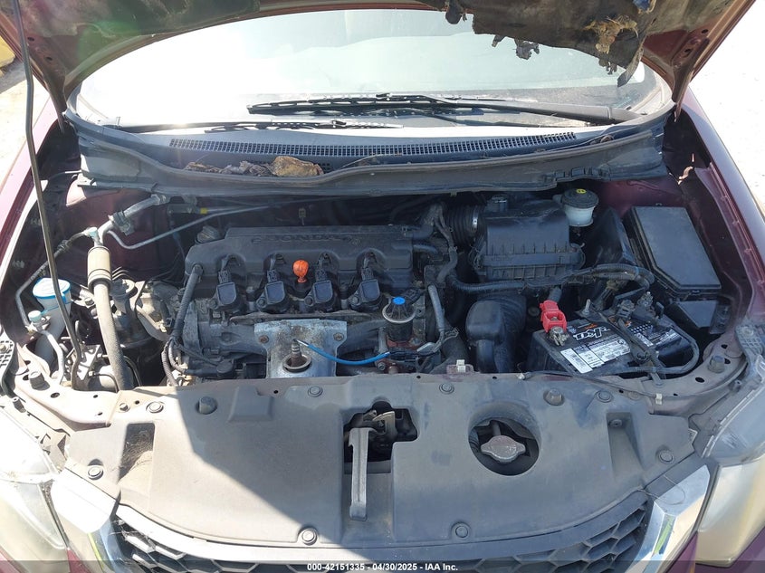 2014 HONDA CIVIC VIN: 19XFB2F58EE261765