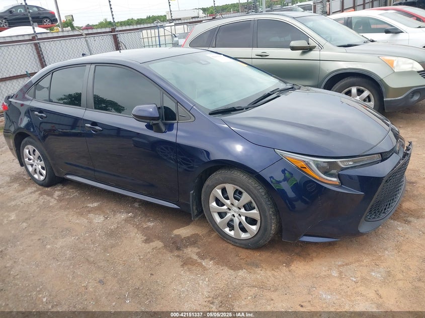 VIN 5YFEPMAE3MP261136 2021 TOYOTA COROLLA LE