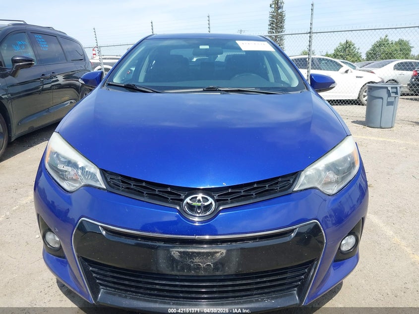 2016 TOYOTA COROLLA VIN: 2T1BURHE9GC743628