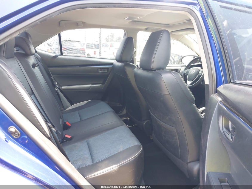 2016 TOYOTA COROLLA VIN: 2T1BURHE9GC743628