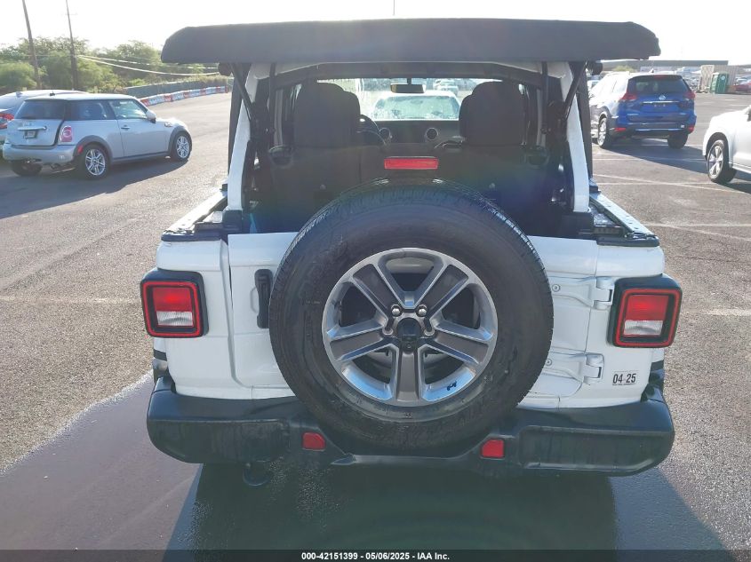 2022 Jeep Wrangler Unlimited Sahara 4X4 VIN: 1C4HJXEN0NW151017 Lot: 42151399