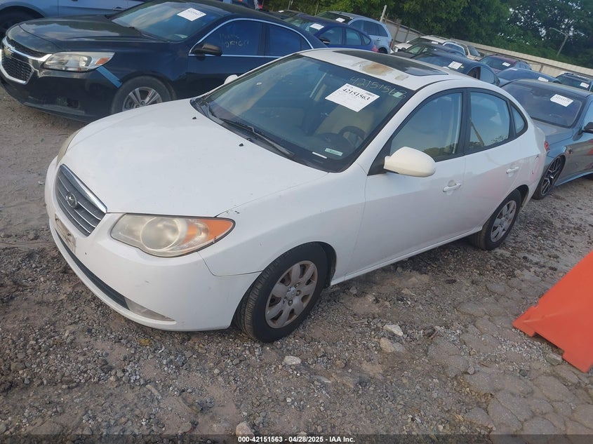 2008 HYUNDAI ELANTRA VIN: KMHDU46D18U413875