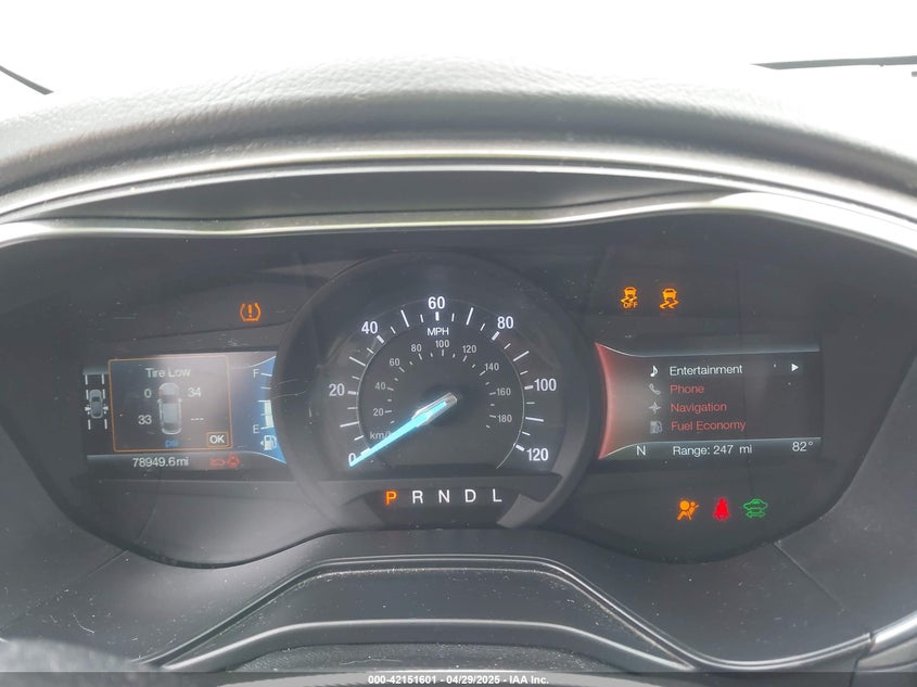 2019 FORD FUSION HYBRID VIN: 3FA6P0LU6KR257130