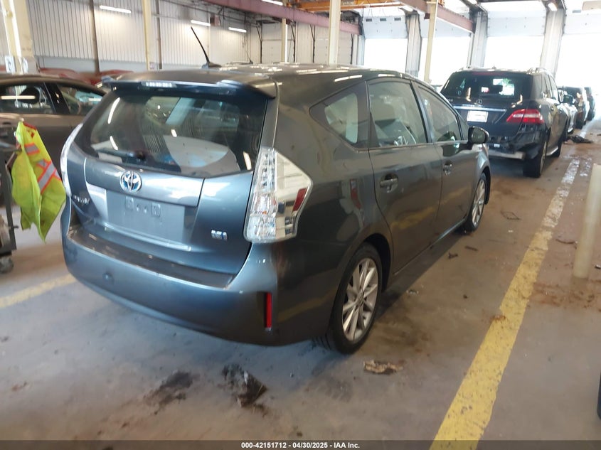2012 TOYOTA PRIUS V VIN: JTDZN3EU6C3133080