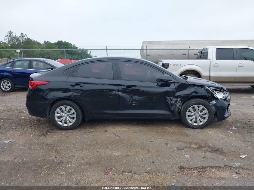 2020 Hyundai Accent 1.6 Se Black Lot 111042151845 Vin 3KPC24A69LE121557