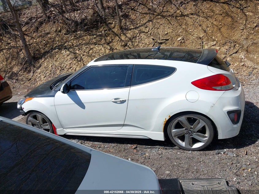 2013 HYUNDAI VELOSTER VIN: KMHTC6AE8DU128904