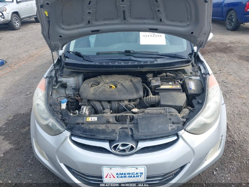 2013 Hyundai Elantra Gls VIN: 5NPDH4AE9DH286208 Lot: 42152255