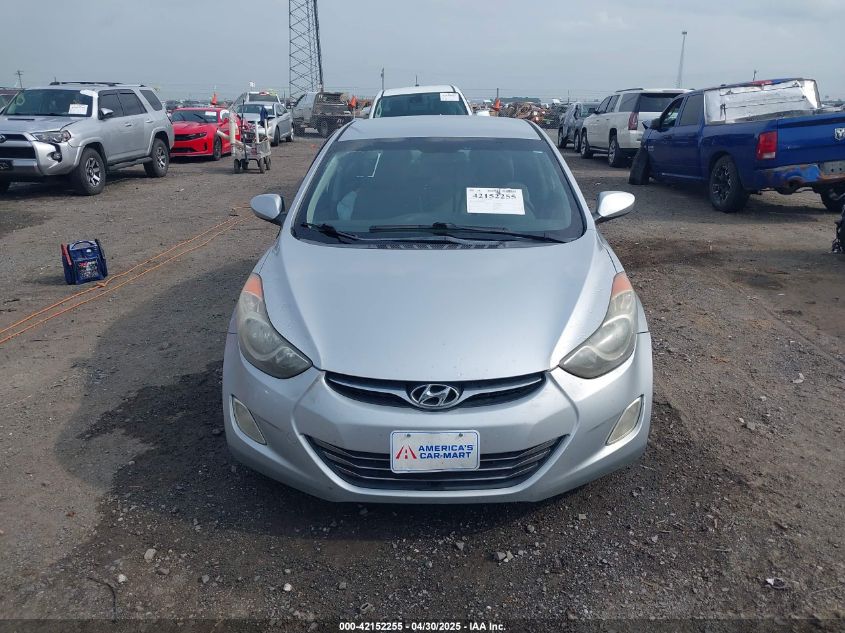 2013 Hyundai Elantra Gls VIN: 5NPDH4AE9DH286208 Lot: 42152255