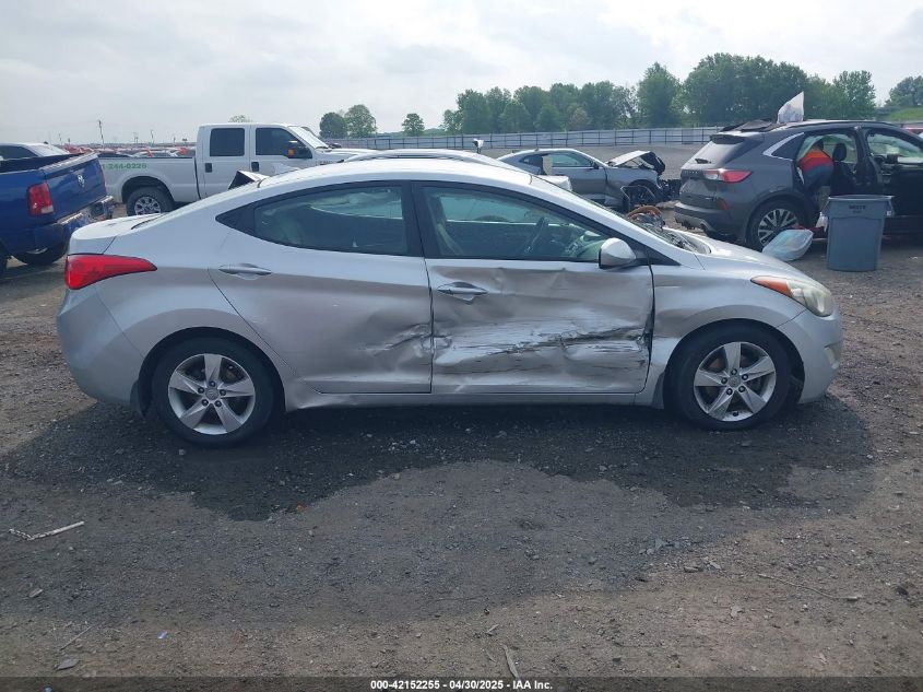 2013 Hyundai Elantra Gls VIN: 5NPDH4AE9DH286208 Lot: 42152255