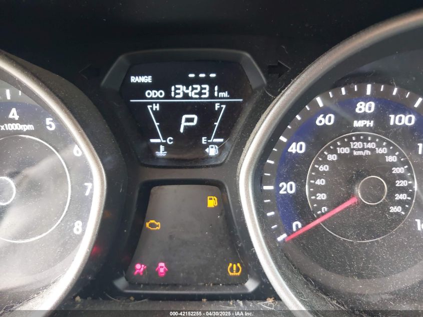 2013 Hyundai Elantra Gls VIN: 5NPDH4AE9DH286208 Lot: 42152255