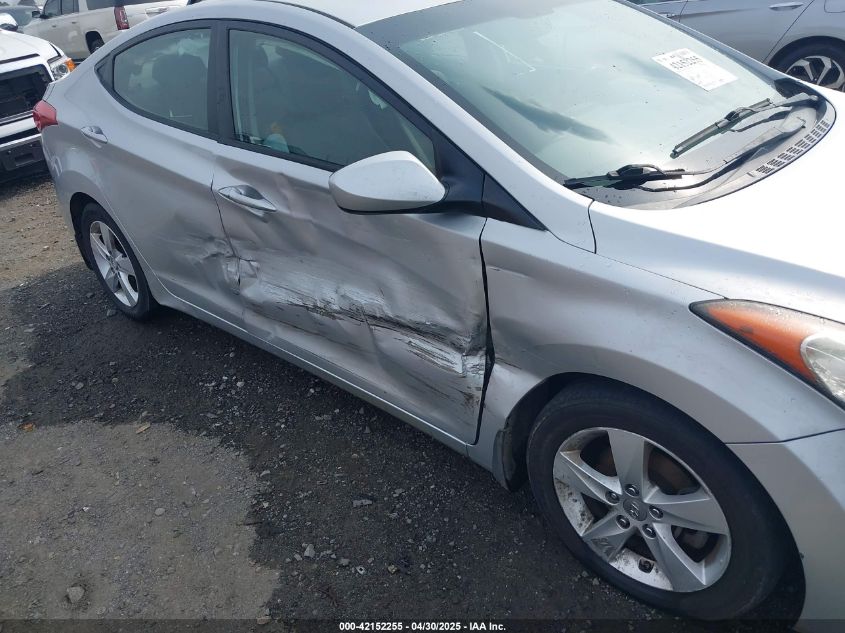 2013 Hyundai Elantra Gls VIN: 5NPDH4AE9DH286208 Lot: 42152255