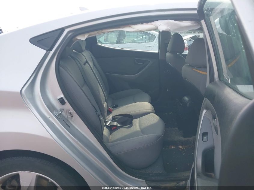 2013 Hyundai Elantra Gls VIN: 5NPDH4AE9DH286208 Lot: 42152255