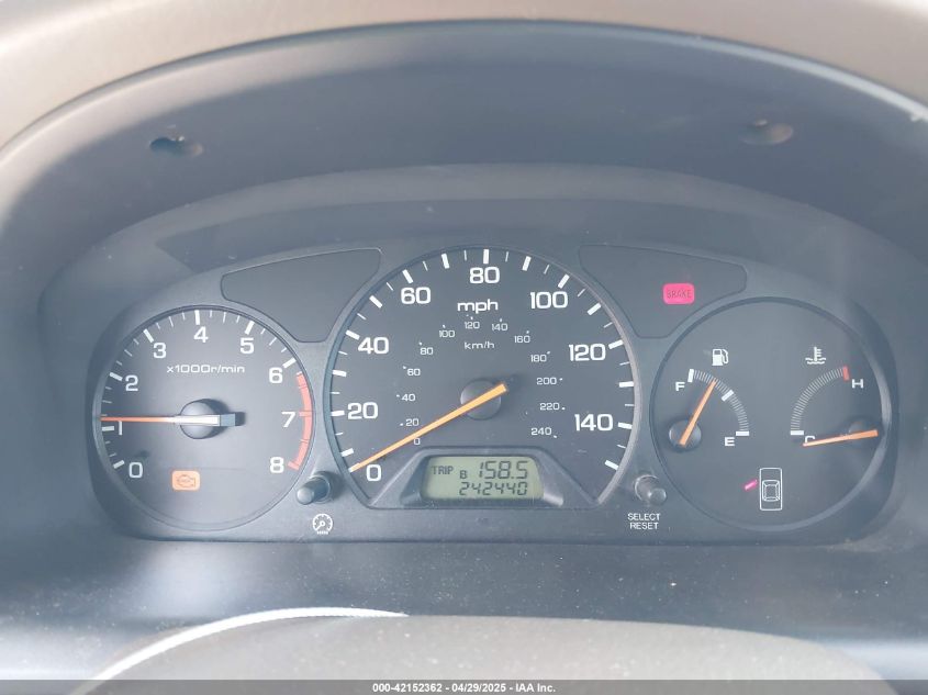 1999 Honda Accord Ex VIN: 1HGCG5559XA033546 Lot: 42152362