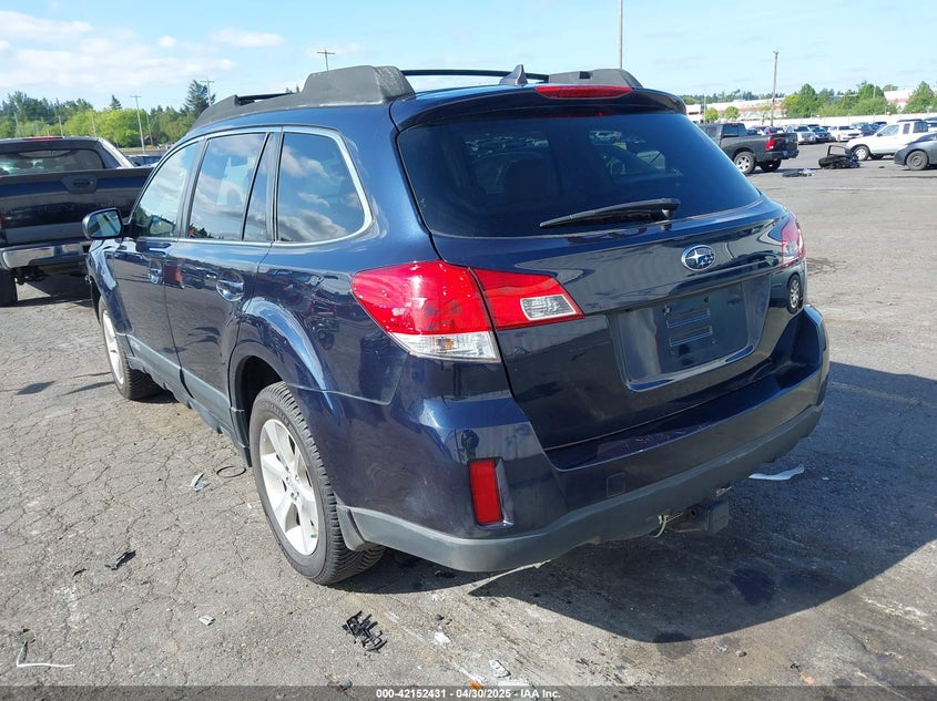 2013 SUBARU OUTBACK VIN: 4S4BRBKC0D3228162