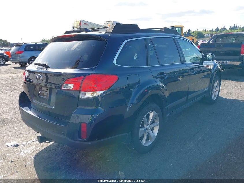 2013 SUBARU OUTBACK VIN: 4S4BRBKC0D3228162