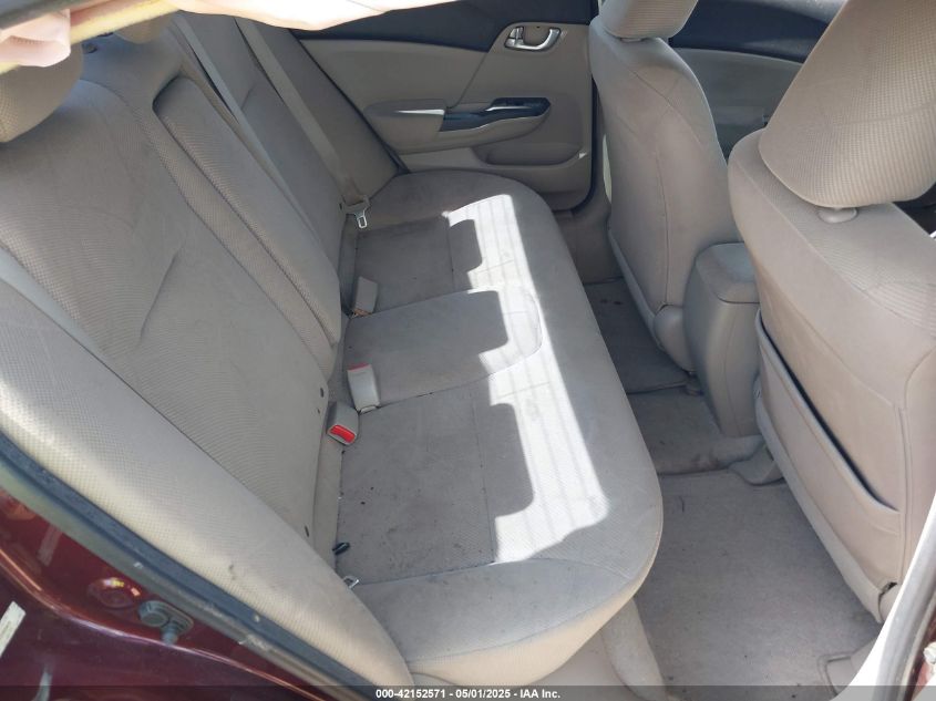 2012 Honda Civic Ex VIN: 19XFB2F83CE322429 Lot: 42152571