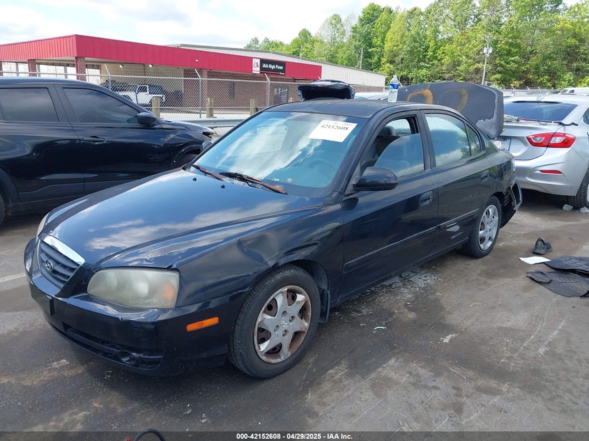 2006 HYUNDAI ELANTRA VIN: KMHDN46D26U297046